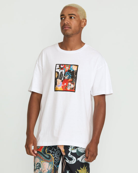 Volcom Seth Conboy Web Tee-White