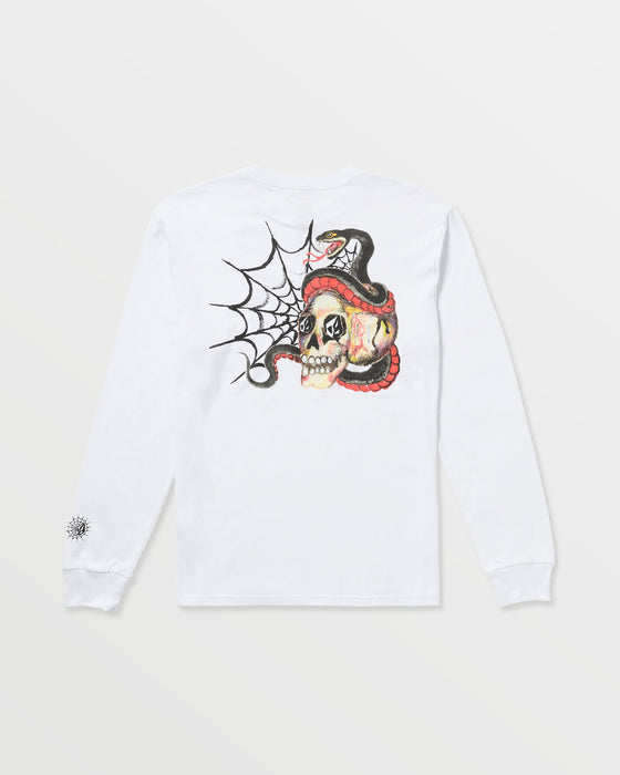 Volcom Seth Conboy L/S Tee-White