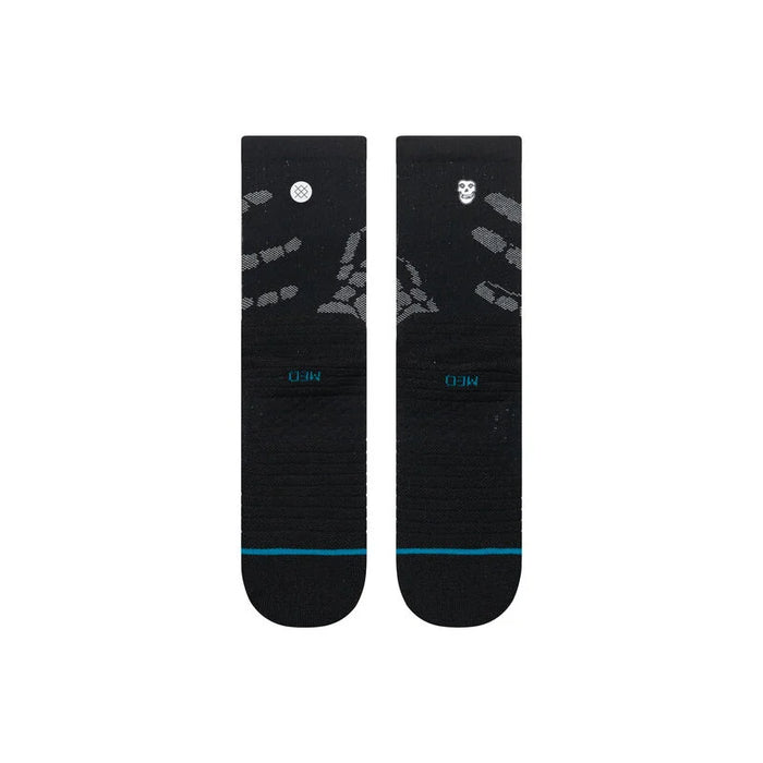 Stance Hands X Crew Socks-Black