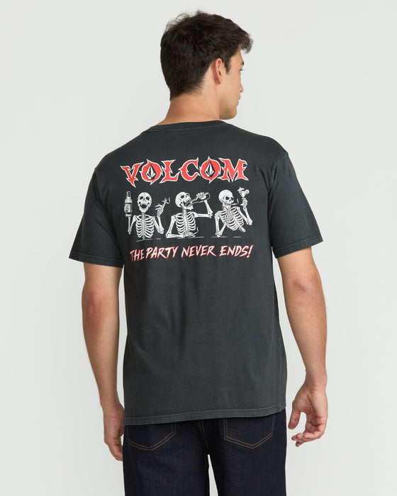 Volcom Never Ends Tee-Stealth