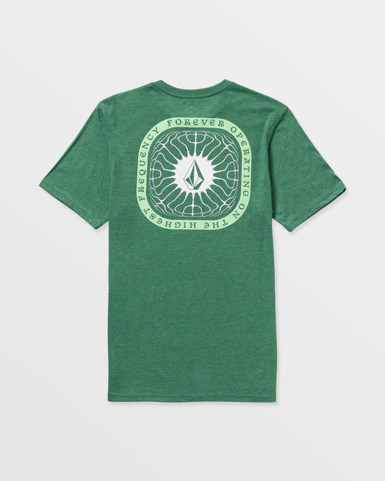 Volcom Frequency Tee-Forest Heather