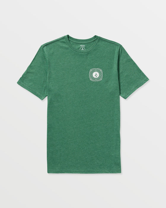 Volcom Frequency Tee-Forest Heather