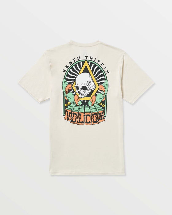 Volcom Arched Tee-Off White Heather