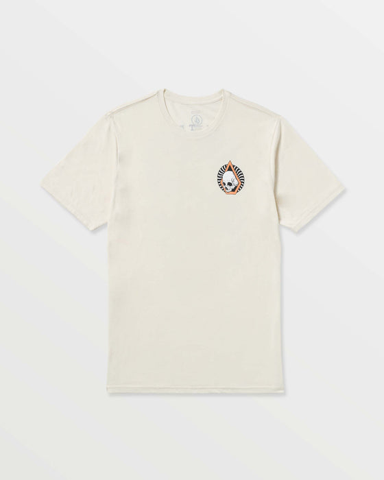 Volcom Arched Tee-Off White Heather