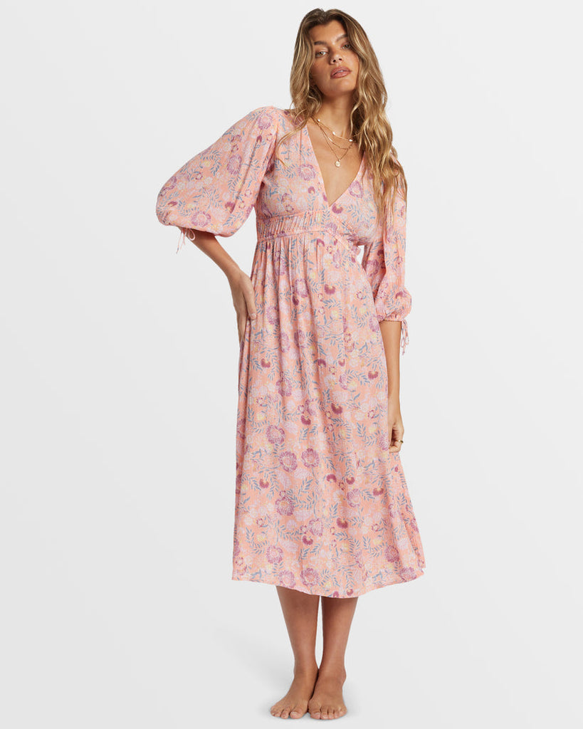 Billabong Paradise Sky Dress-Peach Paradise  REAL Watersports