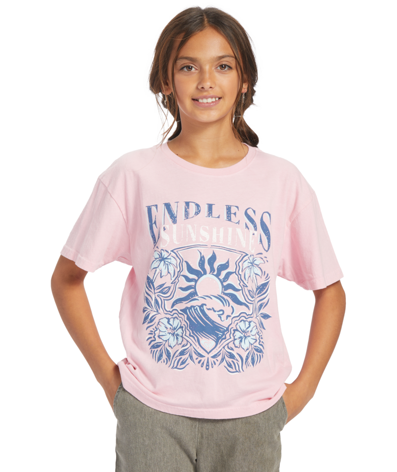 Roxy Endless Sunshine Tee-Candy Pink — REAL Watersports