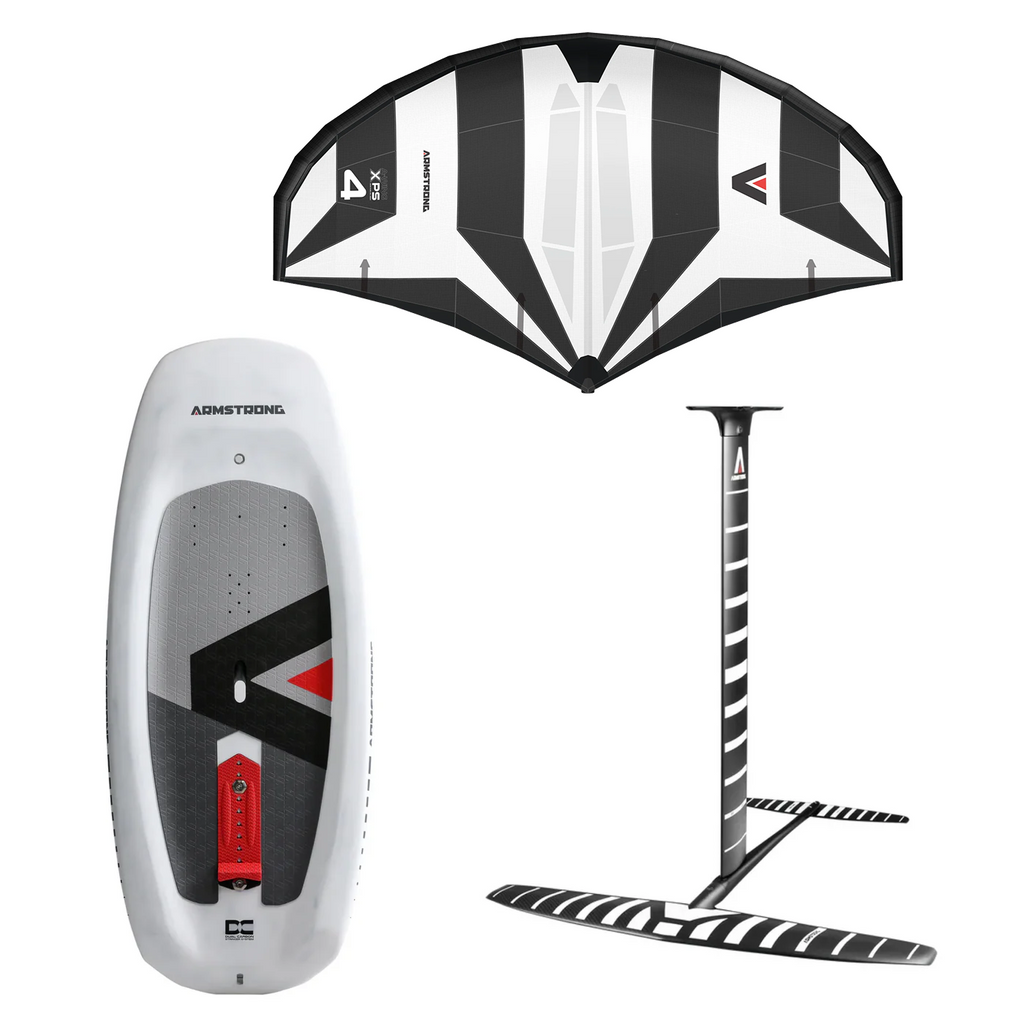 Armstrong Starter S1 Wing Foil Package w/ FG Wing SUP & XPS — REAL