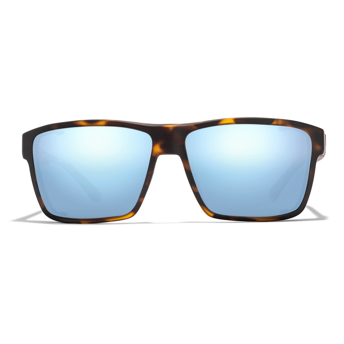 Cordina Lowlander Sunglasses-Matte Tort/Blue Mirror Polar