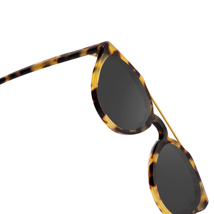 Cordina Twin Palms Sunglasses-Matte Toyko Tort/Grey Polar