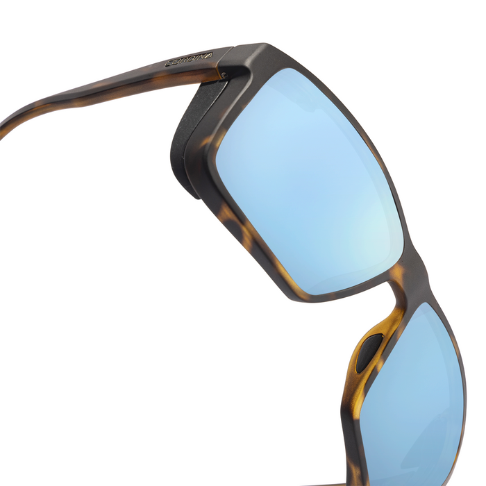 Cordina Lowlander Sunglasses-Matte Tort/Blue Mirror Polar