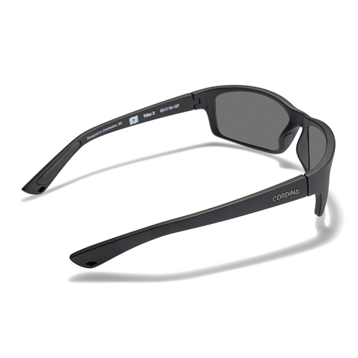 Cordina Tiller 2 Sunglasses-Matte Black/Grey Polar