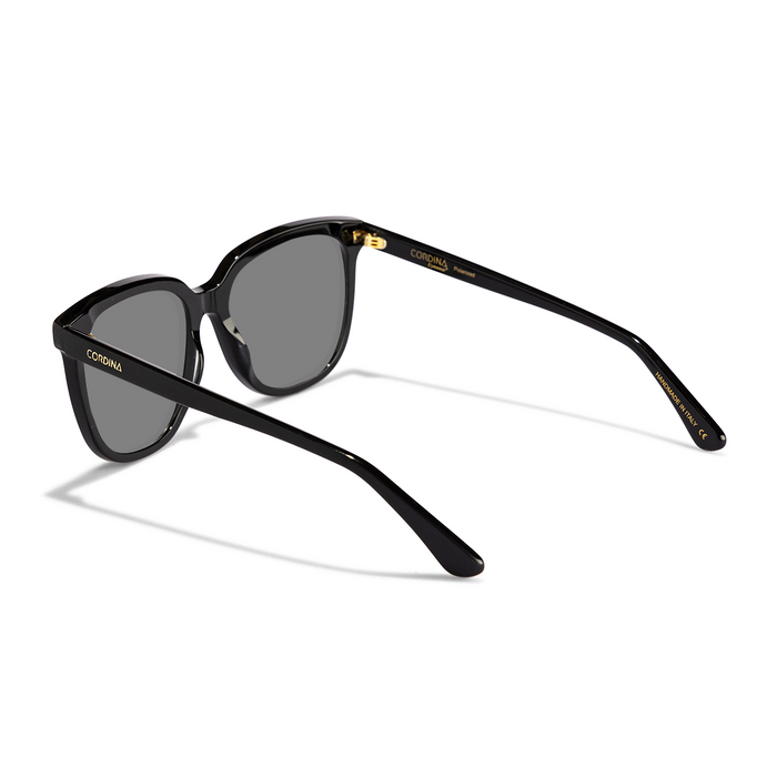Cordina Dune Sunglasses-Matte Black/Grey Polar