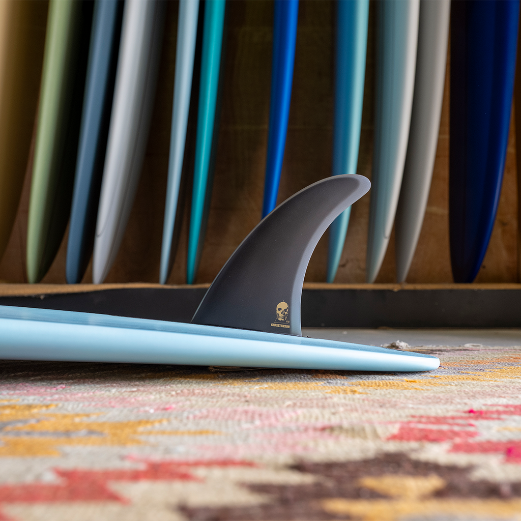 FCS Christenson Mid Tracker PG Single Fin-Black — REAL Watersports