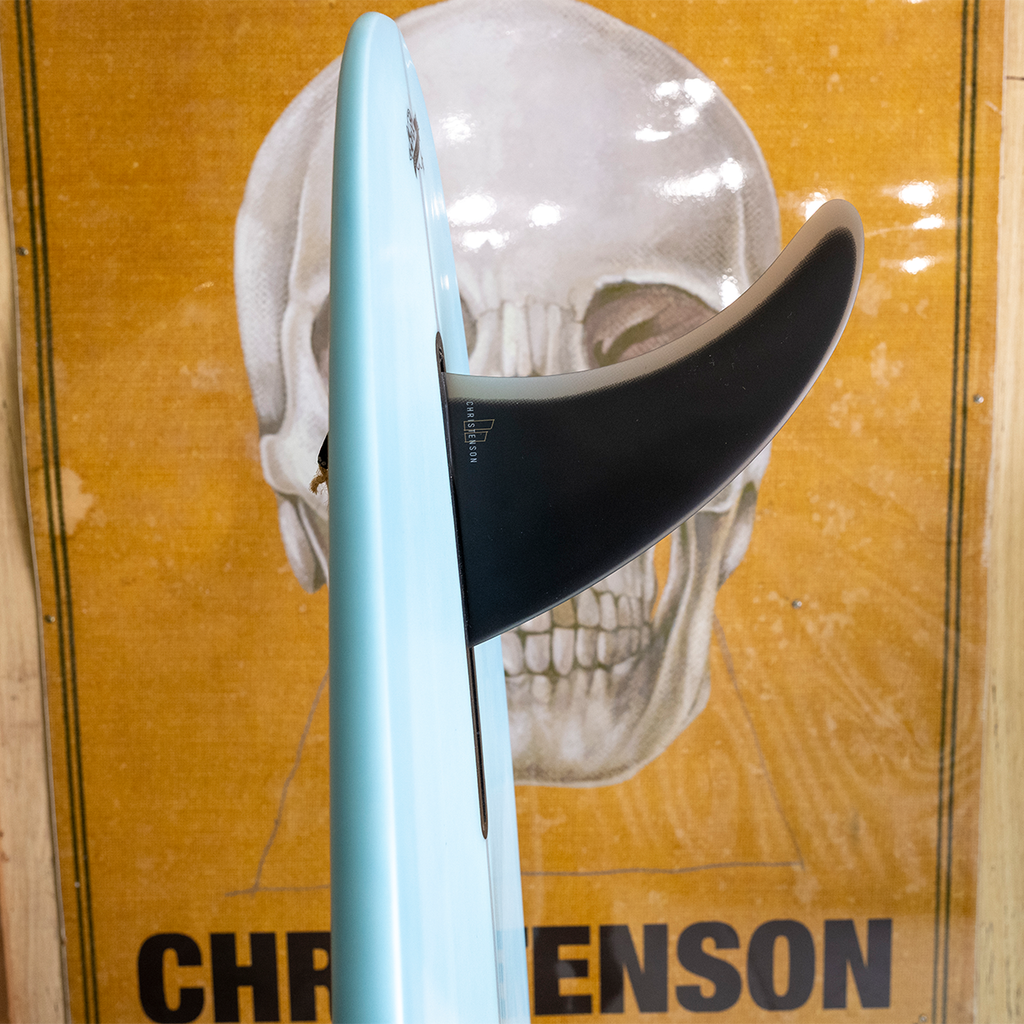 FCS Christenson Mid Tracker PG Single Fin-Black — REAL Watersports