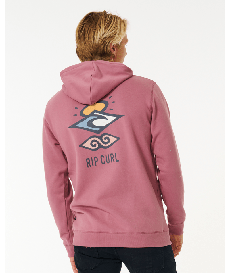 Rip Curl Search Icon Hooded Sweatshirt-Mauve — REAL Watersports