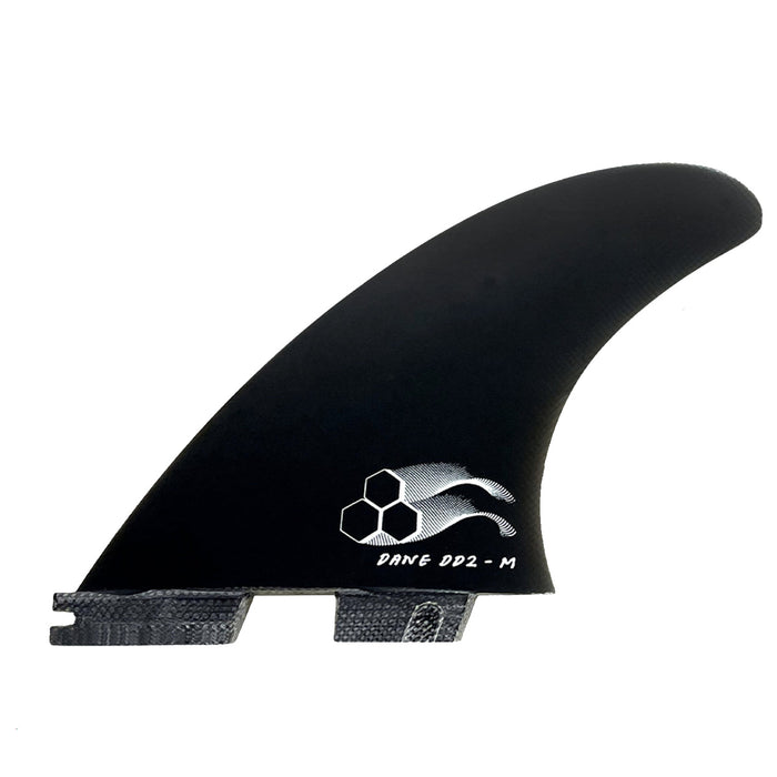 FCS II CI x Dane Reynolds DD2 PG Tri Fin Set-Black-Large
