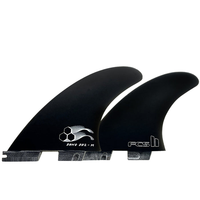 FCS II CI x Dane Reynolds DD2 PG Tri Fin Set-Black-Medium