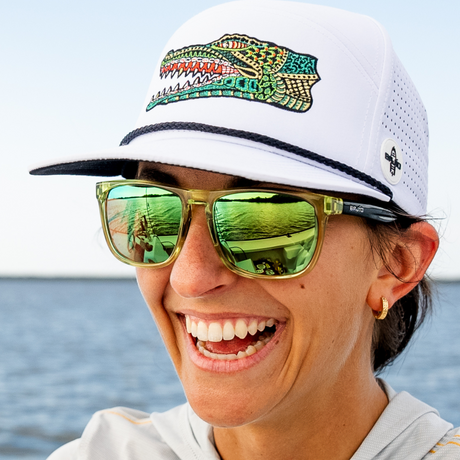 Bajio Calda Sunglasses-Black Matte/Blue Mirror Glass