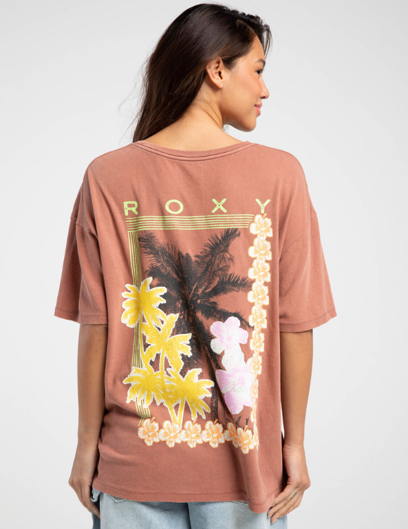 Roxy Tropic Daze Tee-Russet — REAL Watersports