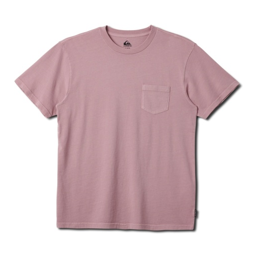 Quiksilver Saltwater Pocket Tee-Dusty Rose