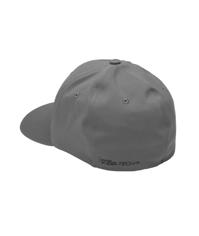 Volcom Stone Tech Flexfit Delta Hat-Pewter — REAL Watersports