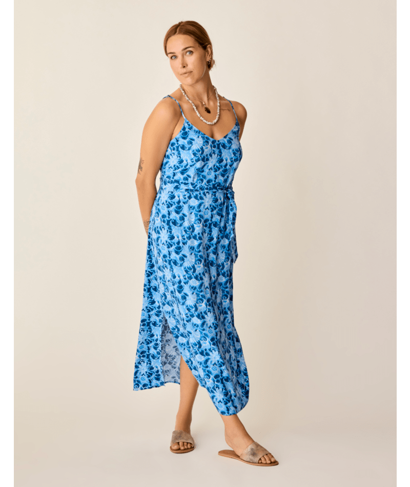 Carve Designs Macy Dress-Navy Floral — REAL Watersports