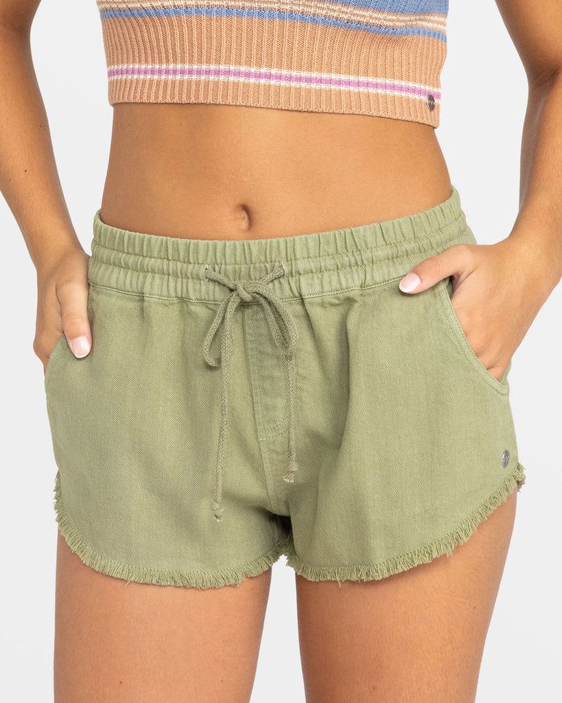 Roxy Scenic Route ShortsOil Green — REAL Watersports