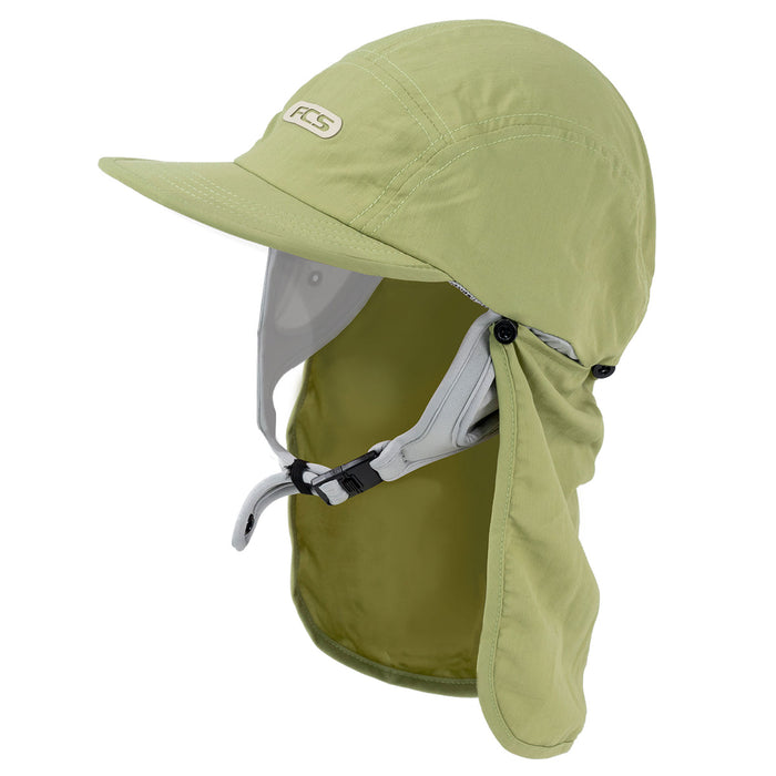 FCS Essential Surf Cap Legionnaire Hat-Eucalyptus