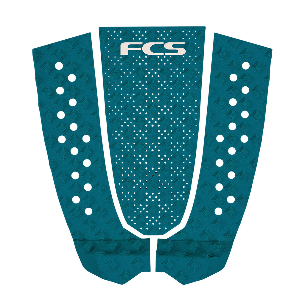 FCS T-3 Eco Traction Pad-Tidal Teal — REAL Watersports