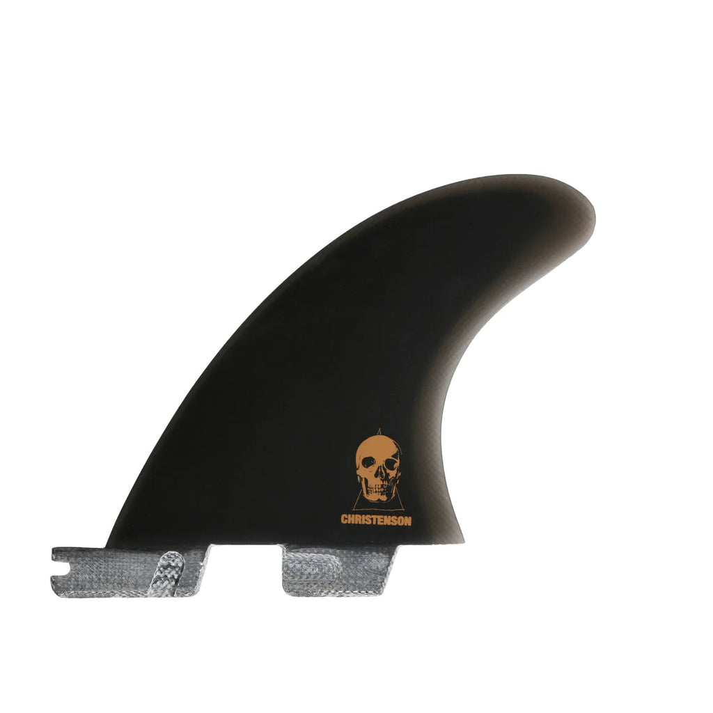 FCS II Christenson PG Tri/Quad Fin Set-Black-Medium — REAL Watersports