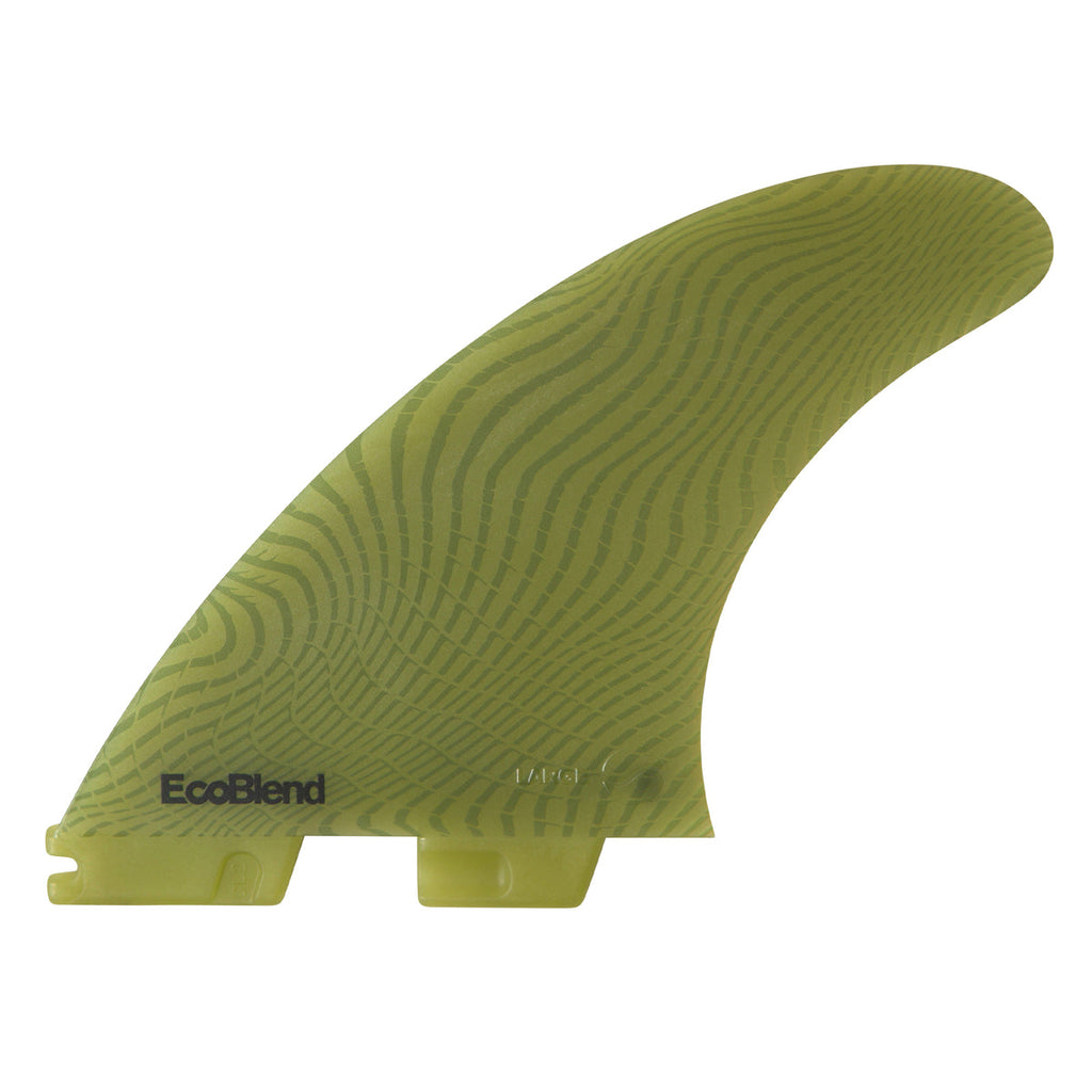 FCS II Carver Neo Glass Tri Fin Set-Eucalyptus — REAL Watersports