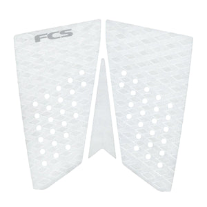 FCS FCS T-3 Fish Eco Traction Pad-White/Cool Grey