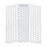 FCS FCS T-3 Mid Eco Traction Pad-White/Cool Grey