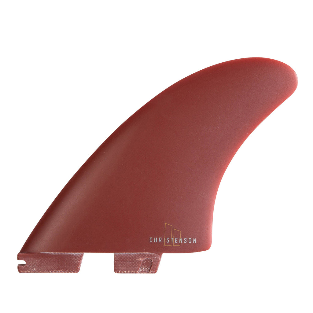 FCS Christenson Twin PG フィン Blood Red FCS II Christenson PG Twin Fin Set-Blood Red-M-L — REAL Watersports