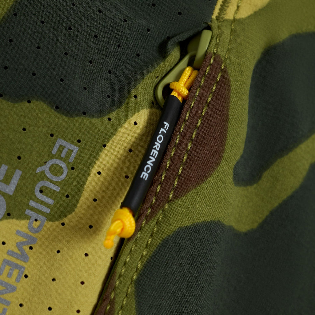 Florence Marine X Cordura Airtex Boardshorts-Tropic Green Camo
