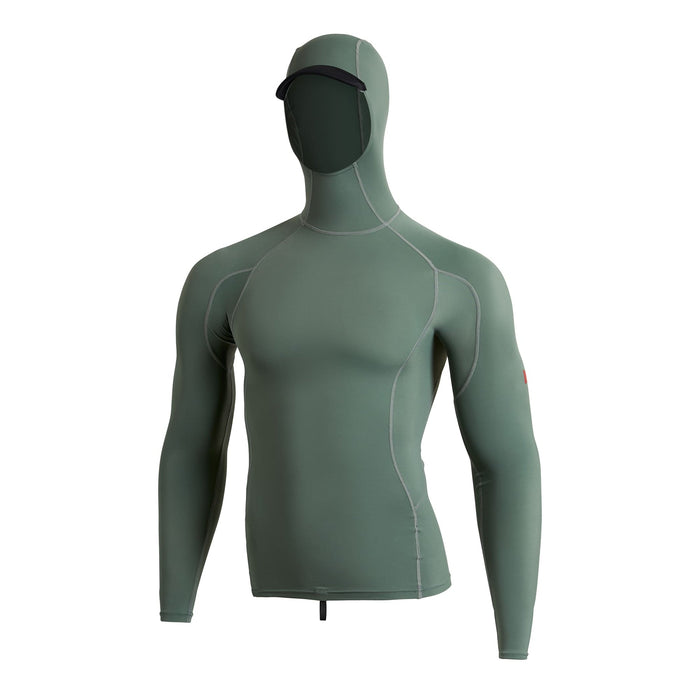 Florence Marine X Hooded 2.0 L/S Rashguard-Dark Sage
