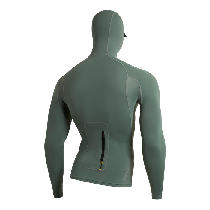 Florence Marine X Hooded 2.0 L/S Rashguard-Dark Sage