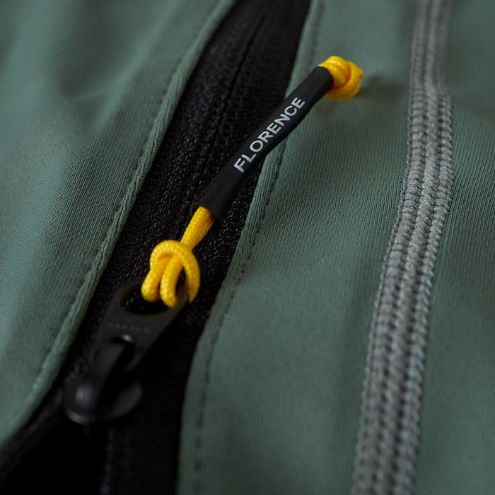 Florence Marine X Hooded 2.0 L/S Rashguard-Dark Sage