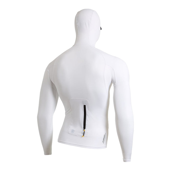 Florence Marine X Hooded 2.0 L/S Rashguard-White