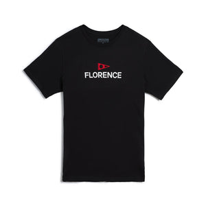 Florence Marine X Logo Tee-Black