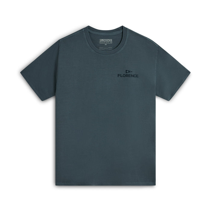 Florence Marine X Crew Tee-Sea Blue