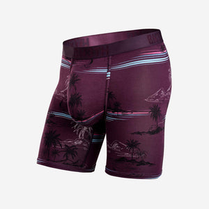 BN3TH Classic Print Boxer Brief-Take Me There Cabernet