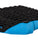 Creatures Mick Fanning Loc-Lite Eco Traction Pad-Carbon Cyan