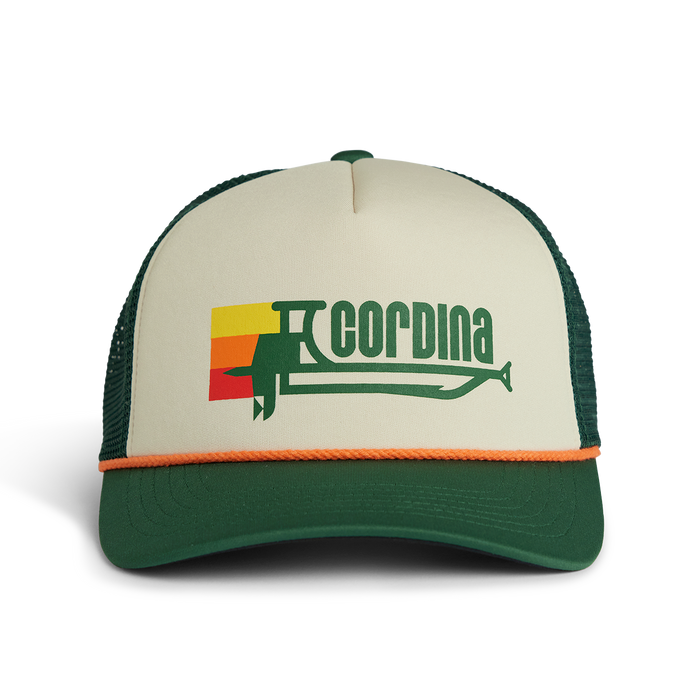 Cordina Skiff Hat-Dark Green/Dark Green
