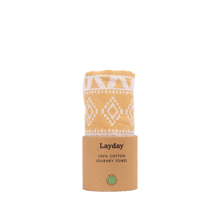 Layday Vista Towel-Honey