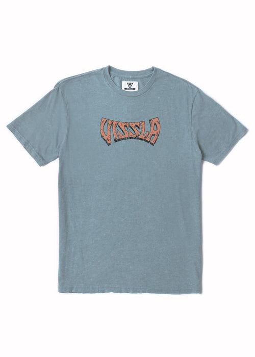 Vissla Drain Pipes Cosmic Wash Tee-Denim