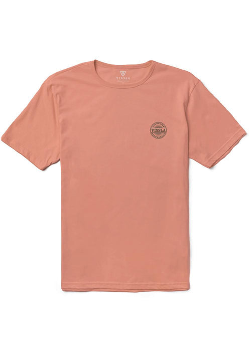 Vissla Scoundrels Organic Tee-Papaya
