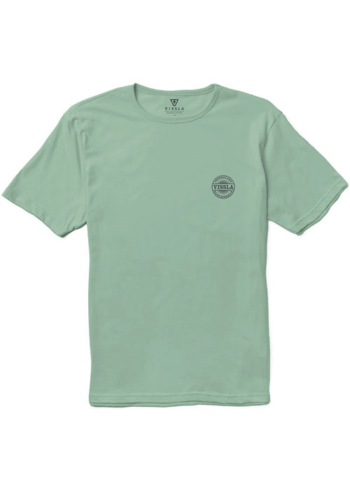 Vissla Scoundrels Organic Tee-Jade