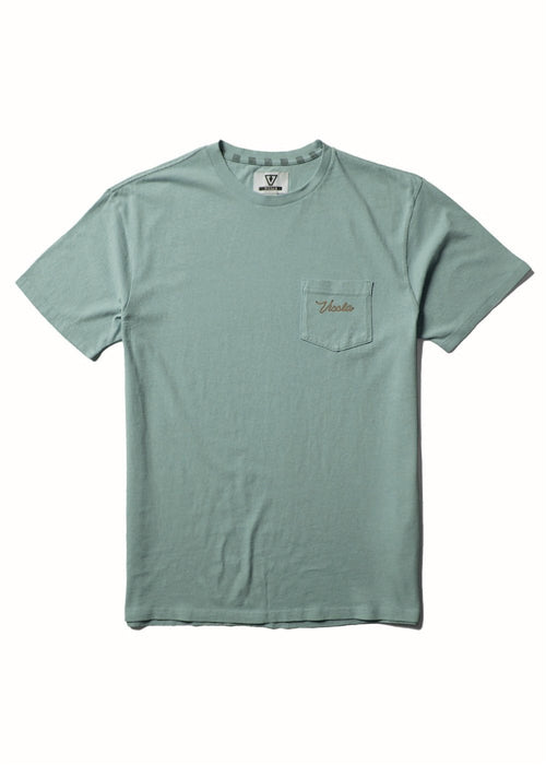 Vissla Baja West Pocket Tee-Sea Green