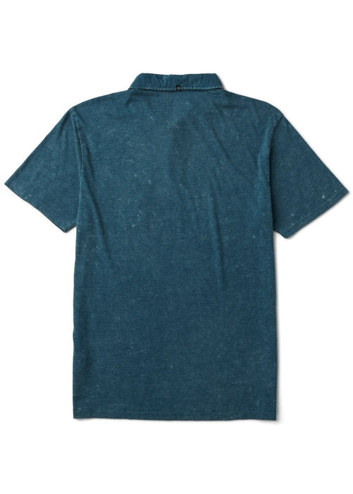 Vissla Solid Sets Cosmic Wash Polo Shirt-Sea Water